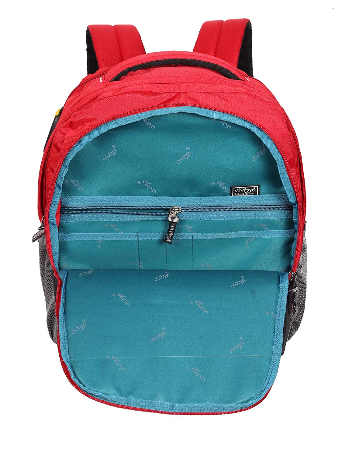 Viviza 3 Compartment Large Laptop Bag (Red) – Viviza Bags
